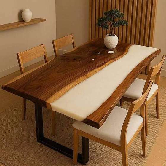 Live Edge Luxury Dining Table