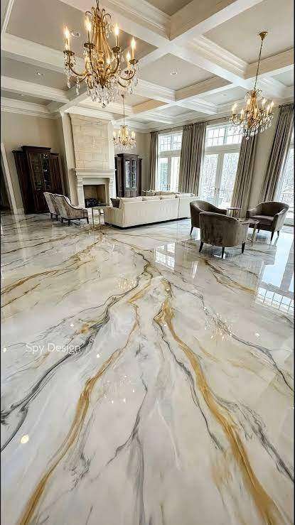 Italian Marble Epoxy Floor