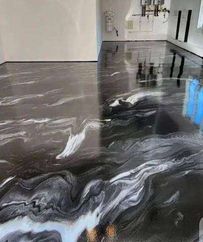 Metallic Epoxy Showcase
