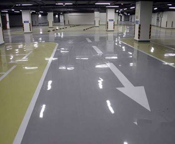 Epoxy Car Parking Floor