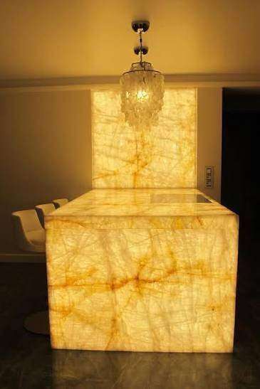 Raw Onyx Feature Wall